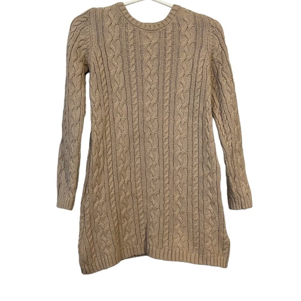 Catherine Malandrino Tan Sweater Dress